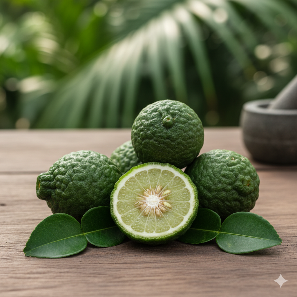 Kaffir Lime (Makrut) Kaffir Lime (Makrut) - Fruit Plant